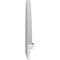 Ekena Millwork Segment Arch 3 Spoke Architectural Grade PVC Combination Pediment, 72"W x 24-7/8"H x 2-3/4"P PEDPC072X250SEG03 - alternate 4